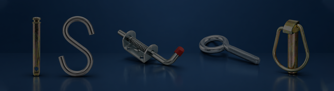Metal components manufactured for industrial applications